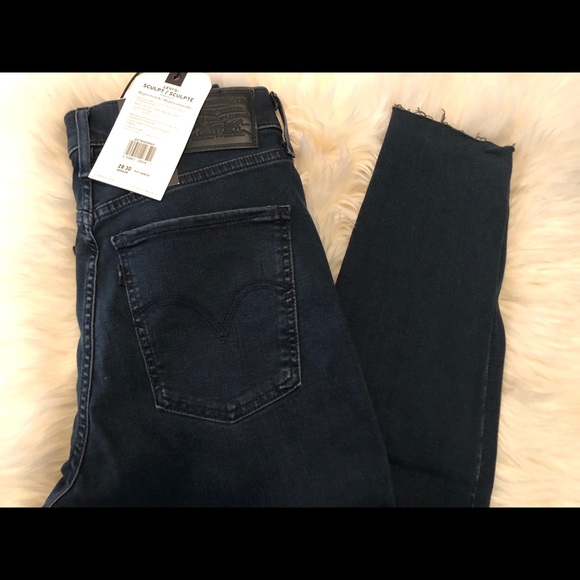NWT Levis Mile High Jeans- Rouge Wave - Picture 3 of 6